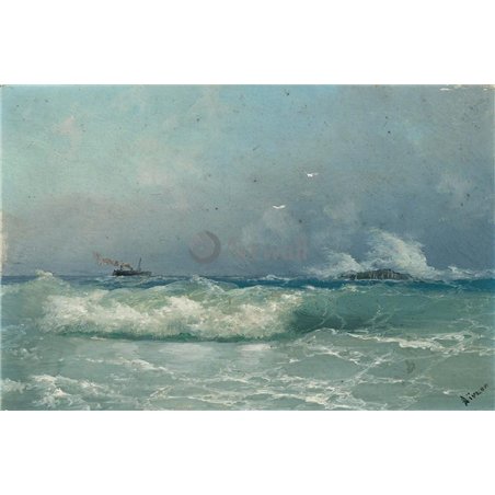 На бурном море