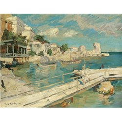 На берегу Черного моря