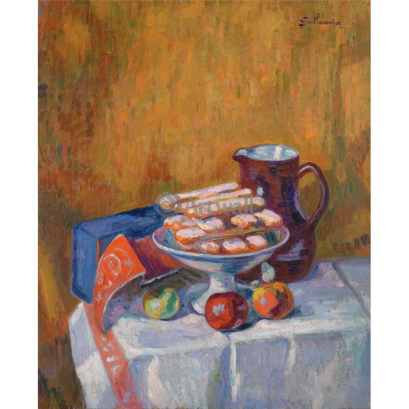 Натюрморт с бисквитами