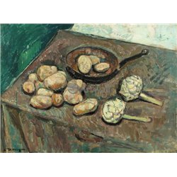 Натюрморт с артишоками