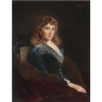 Портреты картины репродукции на заказ - Портрет жены художника