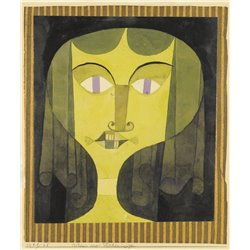 Портрет женщины с фиолетовыми глазами - Модульная картины, Репродукции, Декоративные панно, Декор стен