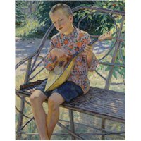 Портрет сына художника Клауса Эрхарта