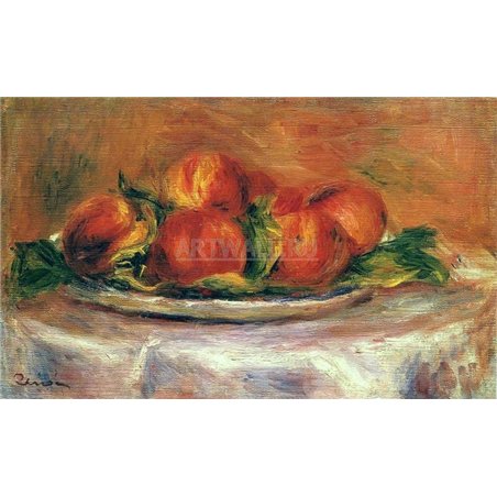 Натюрморт с персиками