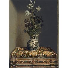 Картина на холсте по фото Модульные картины Печать портретов на холсте Портрет молодого человека (оборотная сторона) - Марианские цветы