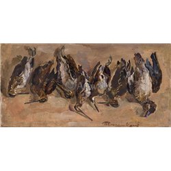 Натюрморт, бекасы