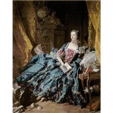 Картина на холсте по фото Модульные картины Печать портретов на холсте Портрет маркизы де Помпадур