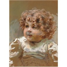 Картина на холсте по фото Модульные картины Печать портретов на холсте Портрет ребенка