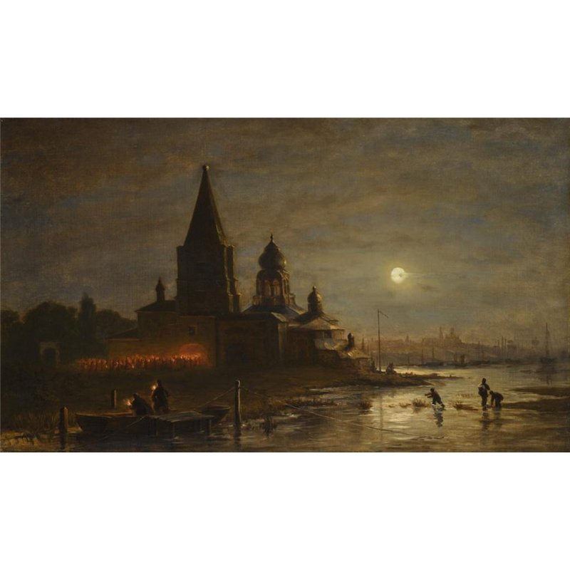 Ночной крестный ход в Ярославле