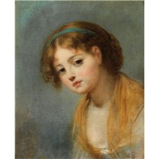 Картина на холсте по фото Модульные картины Печать портретов на холсте Портрет юной девушки