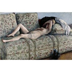 Обнаженная на диване