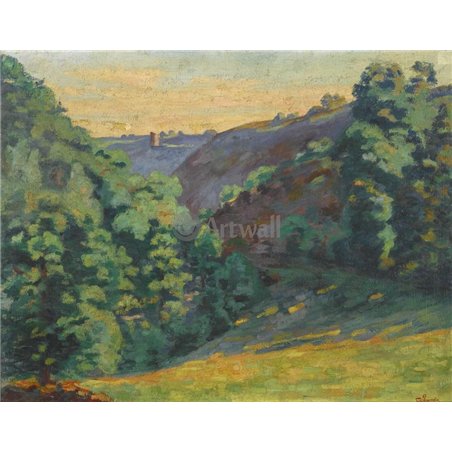 Овраг в Крозане