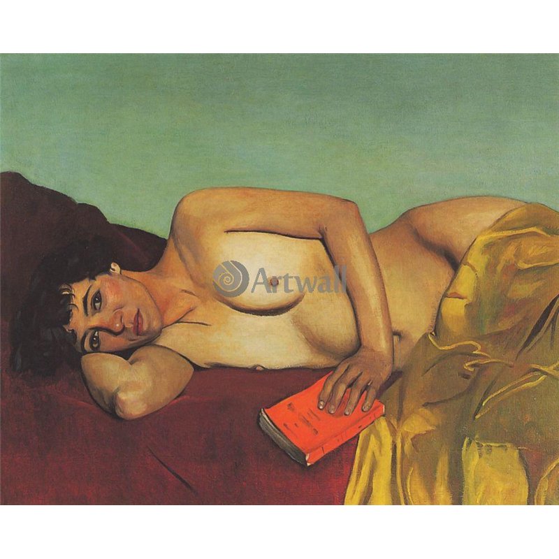 Обнаженная с книгой