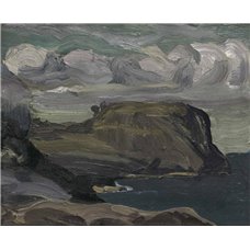 Картина на холсте по фото Модульные картины Печать портретов на холсте Прибрежные скалы
