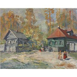 Осень в русской деревне
