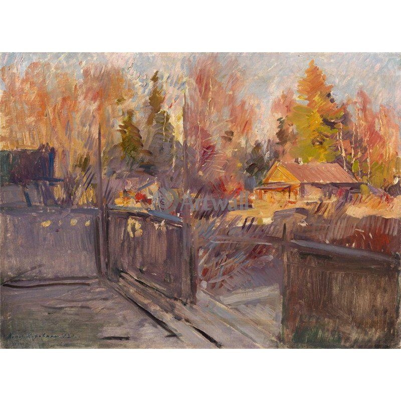 Осень в деревне