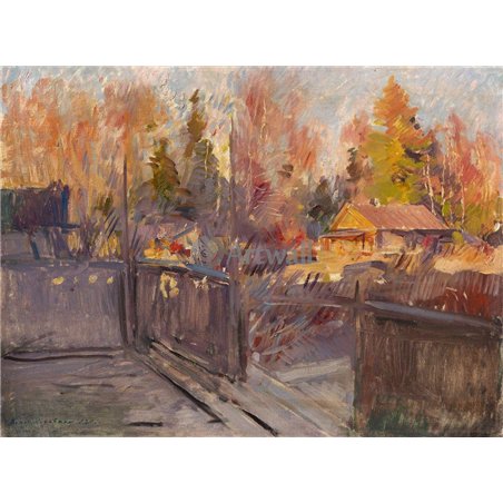 Осень в деревне