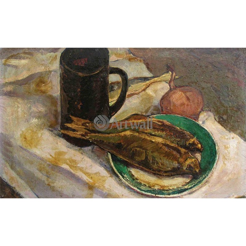 Натюрморт с селедкой