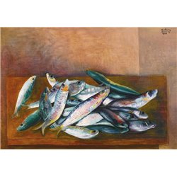 Натюрморт с сардинами