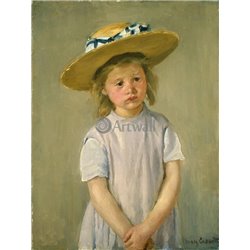 Ребенок в соломенной шляпе - Модульная картины, Репродукции, Декоративные панно, Декор стен