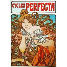 Картина на холсте по фото Модульные картины Печать портретов на холсте Реклама велосепедов торговой марки Perfecta