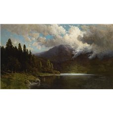 Картина на холсте по фото Модульные картины Печать портретов на холсте Рикс Джулиан «Зеленые горы, Вермонт»