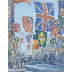 Проспект союзников, Великобритания - Модульная картины, Репродукции, Декоративные панно, Декор стен