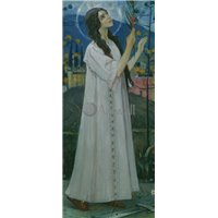 Св. Варвара. Эскиз для главного иконостаса Владимирского собора в Киеве