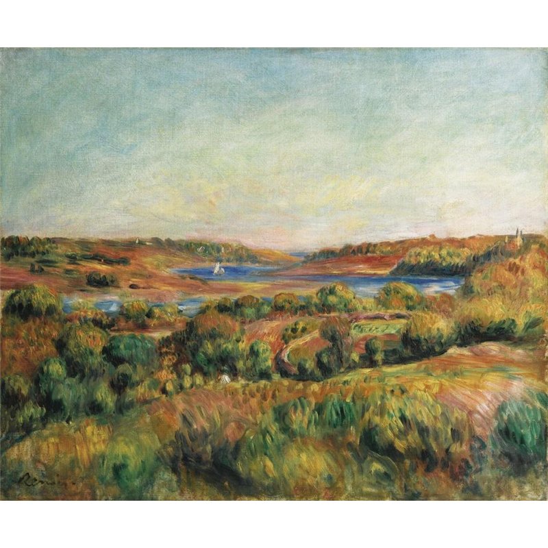 Пейзаж с рекой