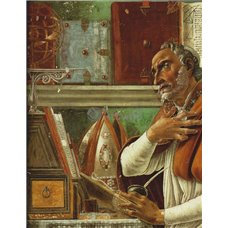 Картина на холсте по фото Модульные картины Печать портретов на холсте Св.Августин