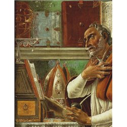 Св.Августин - Модульная картины, Репродукции, Декоративные панно, Декор стен