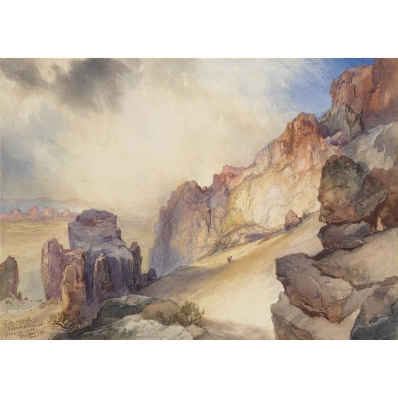 Песчаная буря, Акома, Нью-Мексико