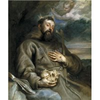 Портреты картины репродукции на заказ - Св. Франциск Ассизский в экстазе