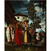 Св. Флориан покидает монастырь