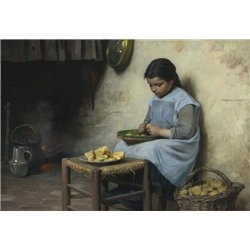 Пирс Чарльз «Чистка картошки»