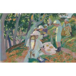 Пикник под каштанами