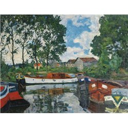 Плавучие дома в Море-сюр-Луане