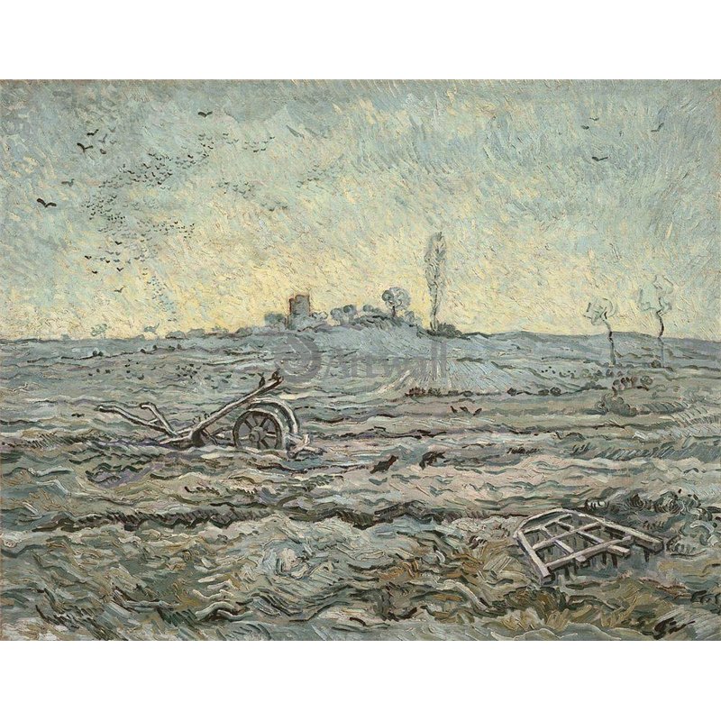 Плуг и борона (после Милле)