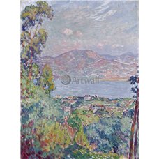 Картина на холсте по фото Модульные картины Печать портретов на холсте Сен-Тропе, на берегу
