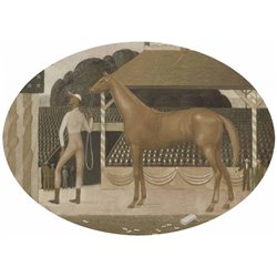 Скаковая лошадь - Модульная картины, Репродукции, Декоративные панно, Декор стен