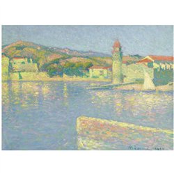 Порт Коллиура, вид на Сент-Винсент