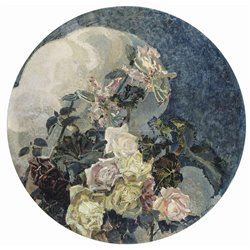 Розы и орхидеи - Модульная картины, Репродукции, Декоративные панно, Декор стен