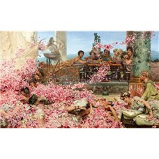 Картина на холсте по фото Модульные картины Печать портретов на холсте Розы Гелиогабала