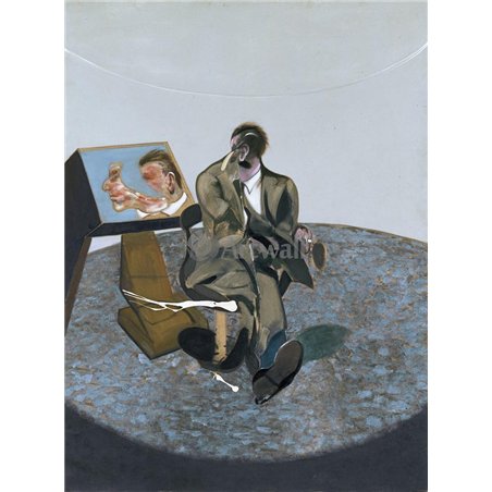 Портрет Джорджа Дайера в зеркале