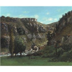 Пейзаж со скалами