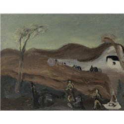 Пейзаж с фигурами
