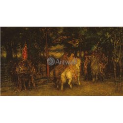 Пейзаж с фигурами