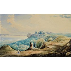 Пейзаж с фигурами