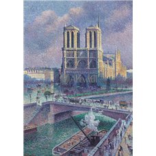 Картина на холсте по фото Модульные картины Печать портретов на холсте Собор Парижской Богоматери