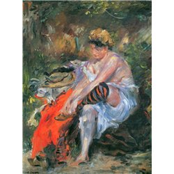 После купания
